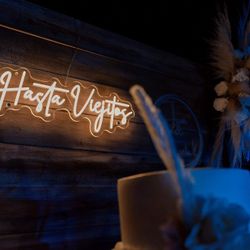 Wedding Neon LED Light “Hasta Viejitos” 