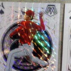 Shohei Ohtani 2022 Aces #A-2 Prizm  ERROR CARD!!! M/NM! ONE OF A KIND!!!! ONLY 1 PRINTING EXISTS!