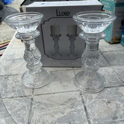 Crystal Candle Holder