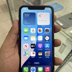 Iphone Xr 64gb Unlocked With Charger red 