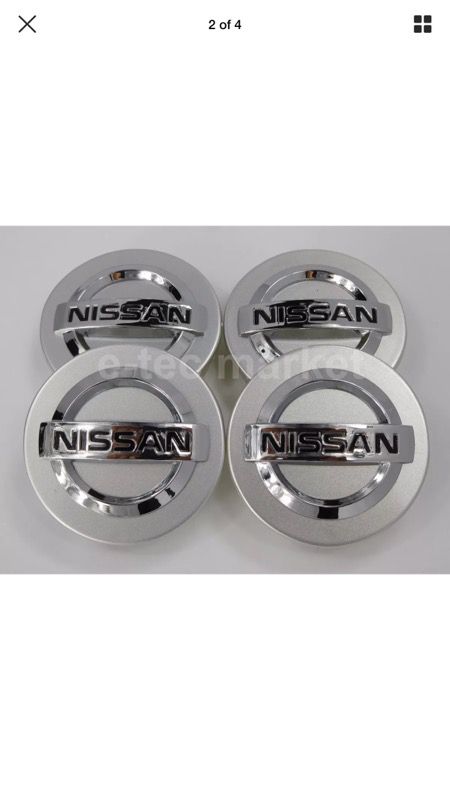 54mm Nissan Center Caps