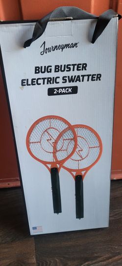 Journeyman bug buster electric swatter Black Nylon