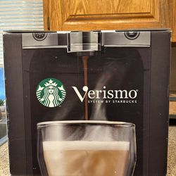 Starbucks Verismo 600 Coffee machine NEW