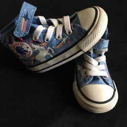 Converse  Toddler Girls Size 5c Unicorn