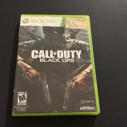 Microsoft Xbox 360 Call Of Duty Black Ops