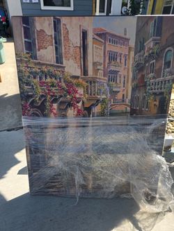 European Cityscape Wall Decor/ Pictures