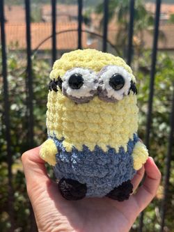 Crochet Minion plushie