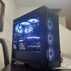 Custom Black Mid Tower Desktop Computer