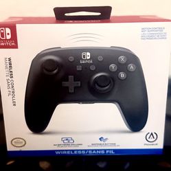 Brand New Unopened Nintendo Switch Wireless Controller, All Black!! Then Condition Sealed In The Box As It Came?? 