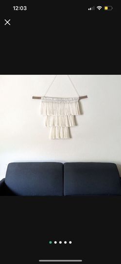 Handmade Macrame Wall Hanging Home Decor