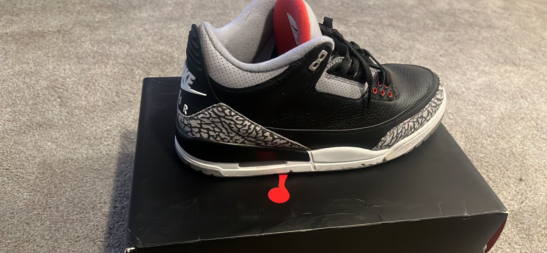 Jordan Black Cement 3s