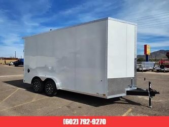 2026 Compass 16X7.5 Jasper Se, 7K Gvwr, 6"" Extra Height, D-Rings, Ramp Door