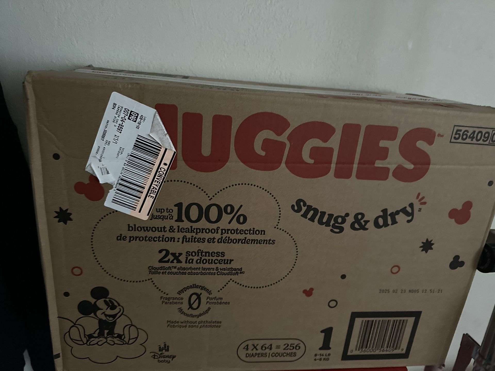Huggies Diapers (256)