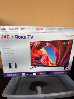 DOES NOT INCLUDE THE ROKU JVC 43" TV Premier Series