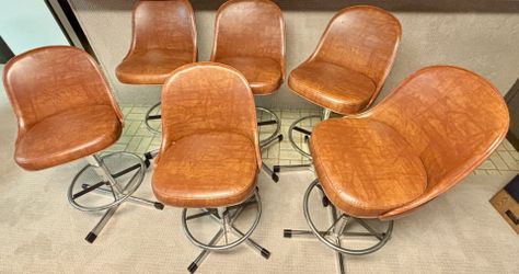 Vintage Bar Stool Chairs 
