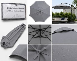 Umbrella Replacement Canopy (Cubierta de Repuesto para Sombrilla Colgante)