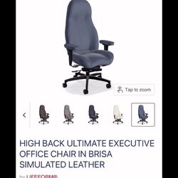 Lifeform Ultimate Executive High Back Brisa Office Chair