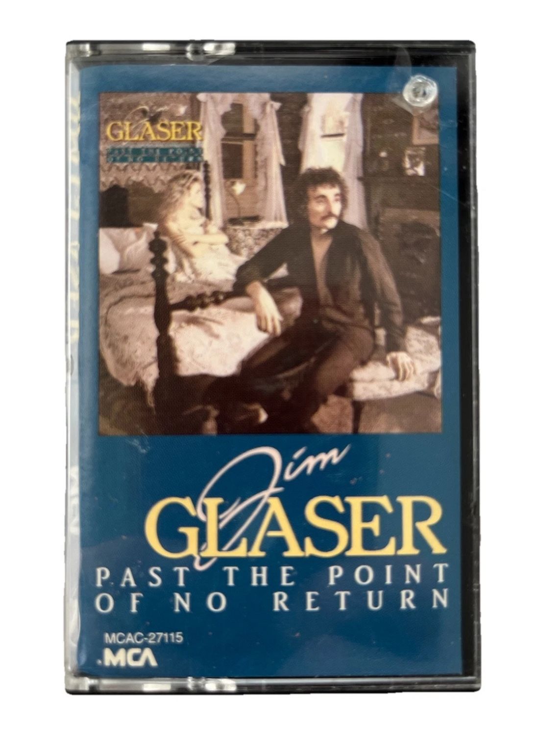 Jim Glaser- Past the Point of No Return- Audio Cassette Tape Music