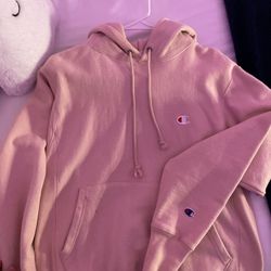 Champion Hoodie Pink Size Small