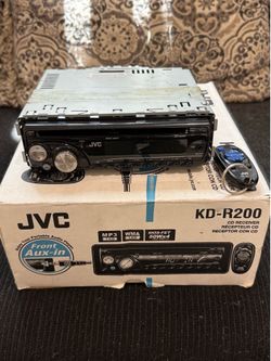 JVC CD Reciever KD R200
