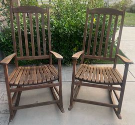 Teak Rocking Chairs