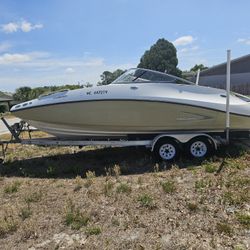 22ft sea doo challenger supercharged 430hp twin motor jet boat