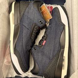 Jordan 3 x Levi's Indigo (size 11)