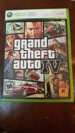 Grand Theft Auto IV Xbox 360 Game