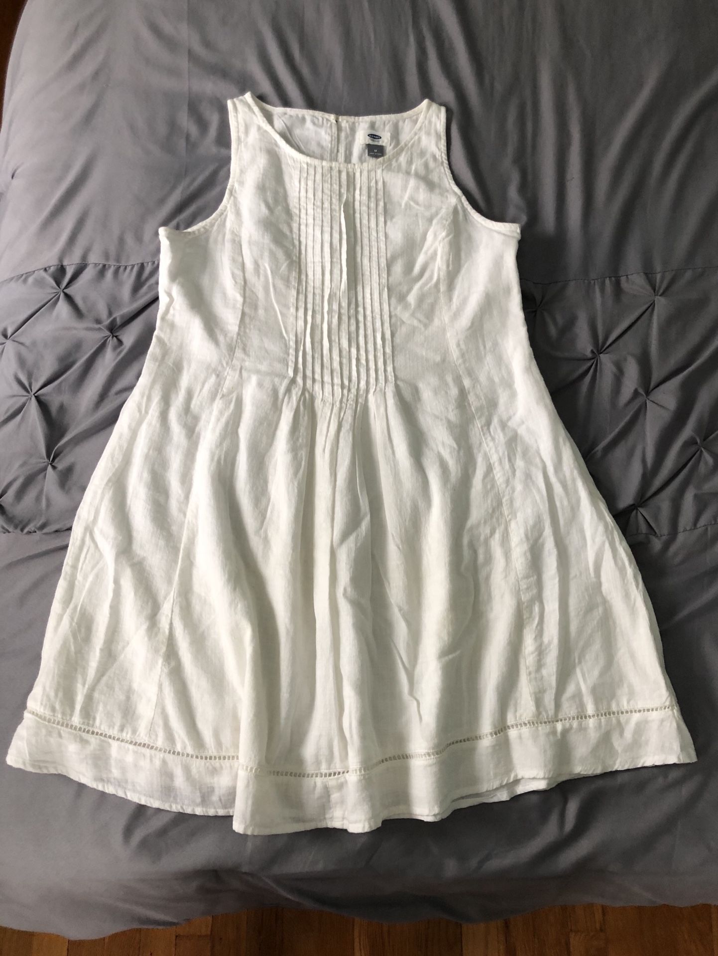 White old navy dress