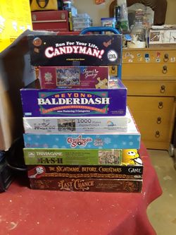 Nightmare before Christmas Game and Wolves Puzzle