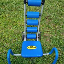 AB ROCKET Abdominal Trainer Core Strength Workout Rocker Home Gym