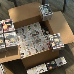 Funko Pop: Two Boxes filled 