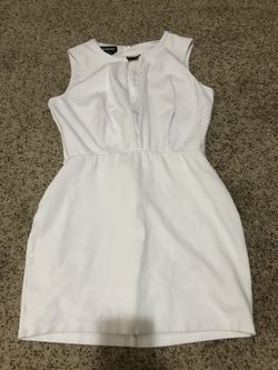 White BEBE Dress