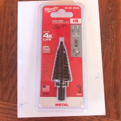 Milwaukee Jam-free Step Drill Bit