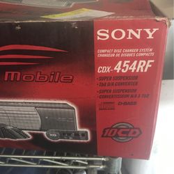 Sony cd player never been used still in the box $140