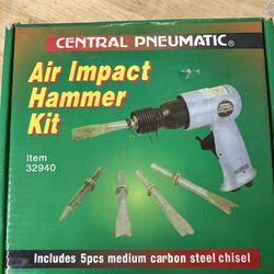 Air Impact Hammer Tool Set 