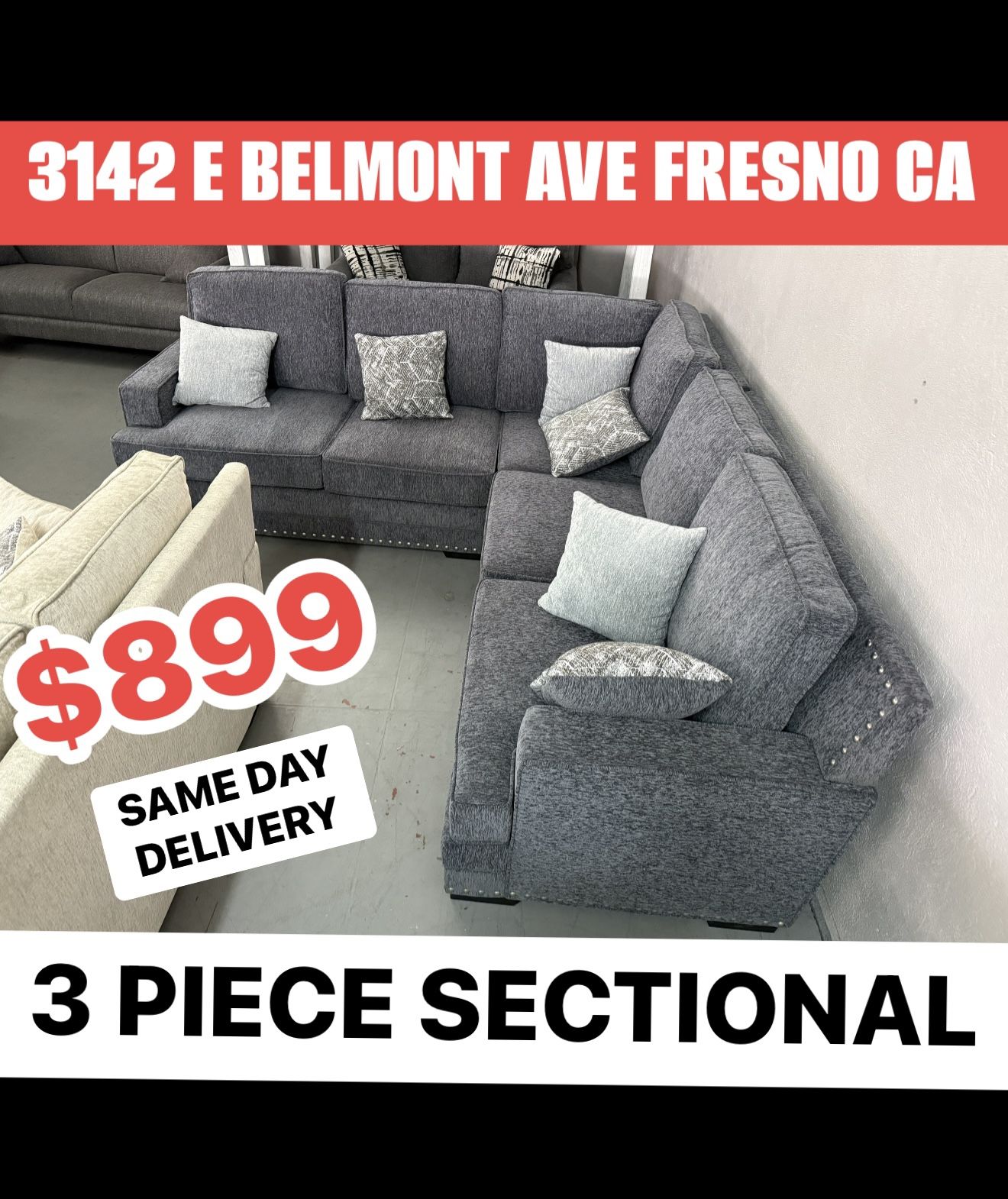 NEW SECTIONAL SOFA 