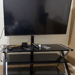 55” TCL Roku TV With Stand