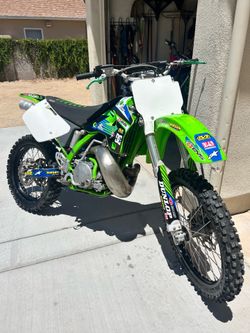 Kawasaki Kx250 dirt bike