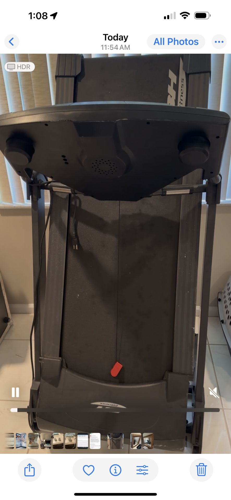 Treadmill – Great Condition – Must Pick Up