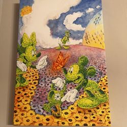 Mickey And Minnie art work