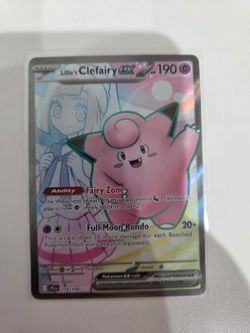 Pokemon TCG Lillie's Clefairy ex Full Illustration 173/159