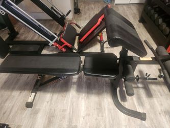 CAP Adjustable Weight Bench - Incline, Decline, Preacher Curl & Leg Developer