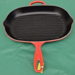 Le Creuset #32 Enamed Cast Iron Grill Skillet
