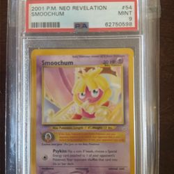 2001 Pokémon Neo Revelations Smoochum #54