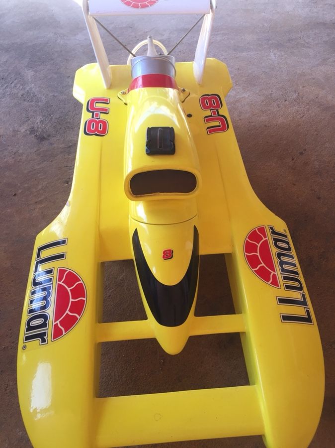 Proboat Llumar U-8 hydro nitro rc boat Miss Budweiser