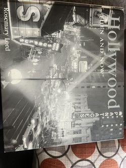 Book Hollywood Then And Now Book