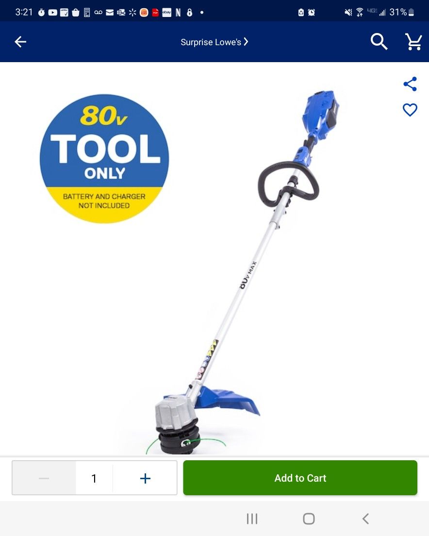 Kobalt 80v Kobalt Cordless Weed Eater Kobalt 80v Weed Trimmer