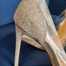 Swarovski Clear Heels 