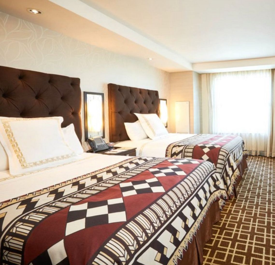 I sell hotel furniture. Approximately 60 rooms.